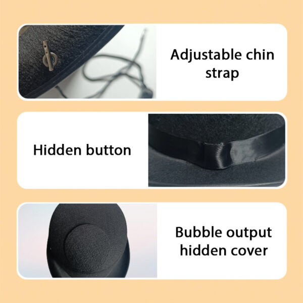 Bubble Magic Hat by Angel (Double Jet Remote Control Version E) - Image 3