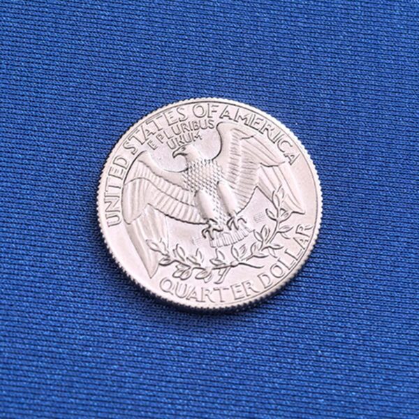 Double Sided Quarter Dollar (Tails)