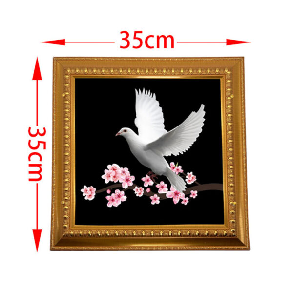 Dove Picture To Real Dove (Gold Frame) - Image 2