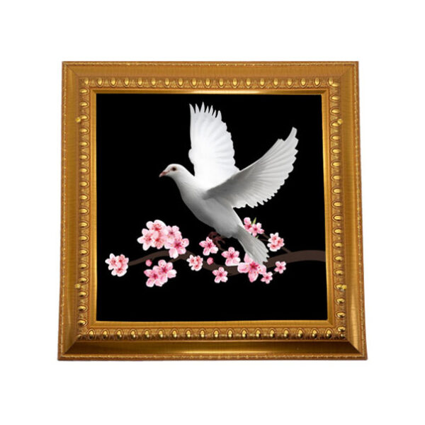 Dove Picture To Real Dove (Gold Frame) - Image 4