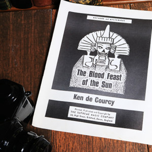 The Blood Fest of the Sun by Ken De Courcy - Book