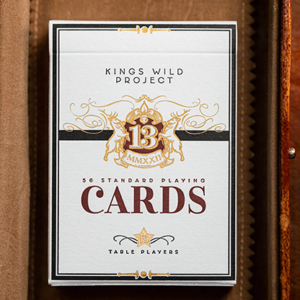 Limited No.13 Table Players Vol.19 Playing Cards by Kings Wild Project
