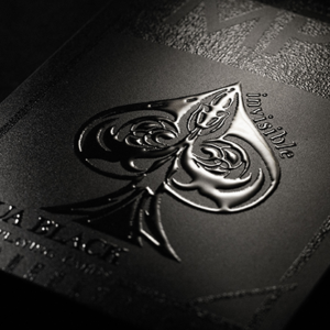Aqua Black Invisible Playing Cards by MPC