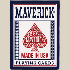Maverick Made in the USA (Blue) Playing Cards