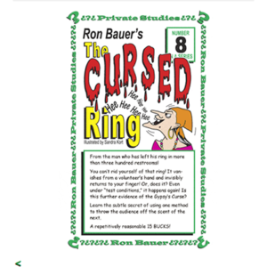 Ron Bauer Series: #8 - The Cursed Ring