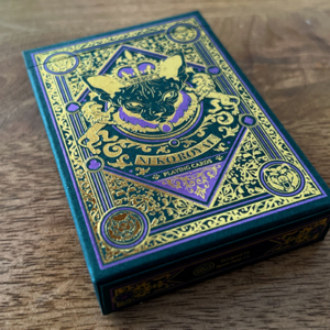 Neko Royal Green Playing Cards