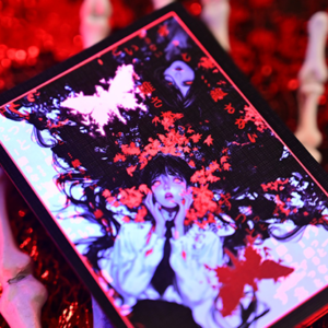 Crimson Maple Playing Cards by Evokad