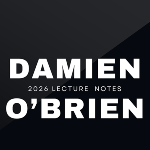 Damien's 2026 Lecture Notes eBook DOWNLOAD