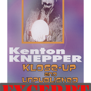 A Marked and Borrowed Quarter video DOWNLOAD (Excerpt of Klose-Up And Unpublished by Kenton Knepper)