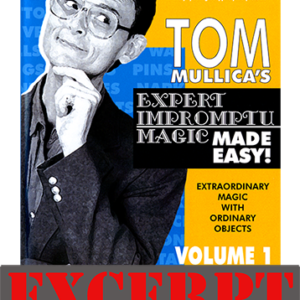 Karrel Fox's Napkin Vanish video DOWNLOAD (Excerpt of Mullica Expert Impromptu Magic Made Easy Tom Mullica- #1, DVD)
