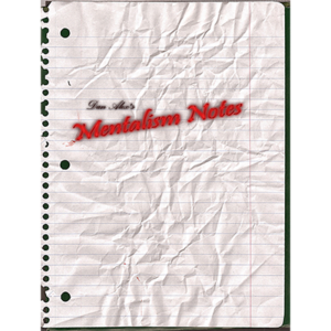 Mentalism Notes by Dan Alex - eBook DOWNLOAD
