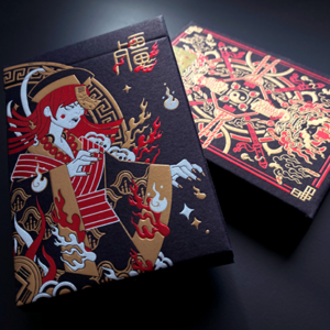 Midnight Geung Si Playing Cards by HypieLab