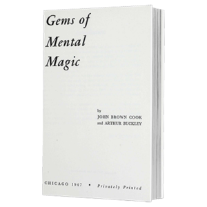 Gems of Mental Magic by Arthur Buckley and The Conjuring Arts Research Center - eBook DOWNLOAD