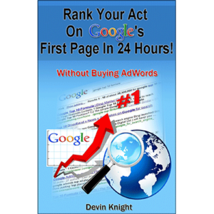 How To Rank Your Act on Google by Devin Knight - eBook DOWNLOAD