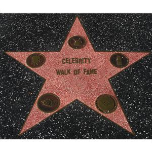 Celebrity Walk of Fame by Jonathan Royle - Mixed Media DOWNLOAD
