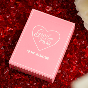 Good Pals Valentine's Pink Playing Cards