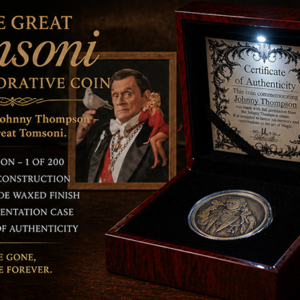 The Great Tomsoni Commemorative Coin