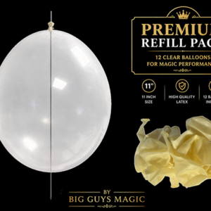 Needle Through Balloon Refill Pack (12 Count) by Big Guy's Magic