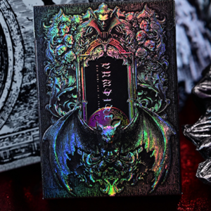 Trinity of Night - Vampire HOLO Playing Cards by Evokad