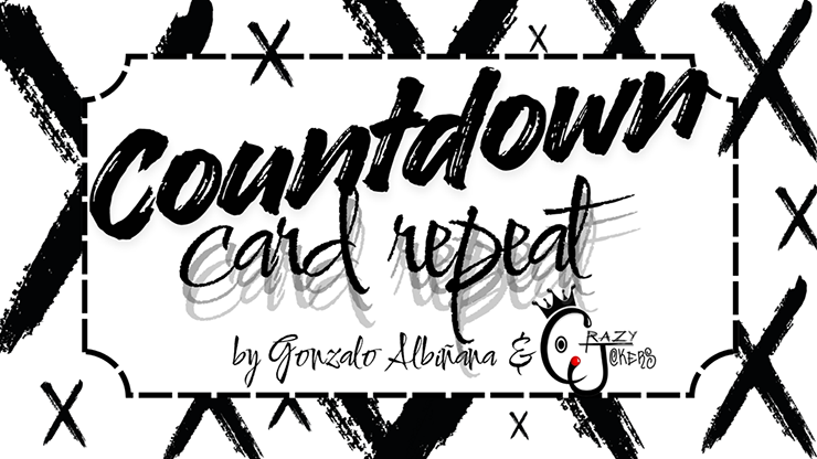 Countdown Repeat by Gonzalo Albi?ana & CrazyJokers (Poker Size)