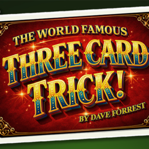 The Three Card Trick V1 (Family Version) by David Forrest