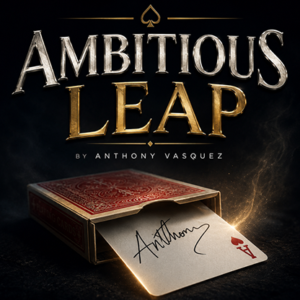 Ambitious Leap (Red) by Anthony Vasquez