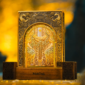 Portal Walnut Boxset Playing Cards by Ark Playing Cards
