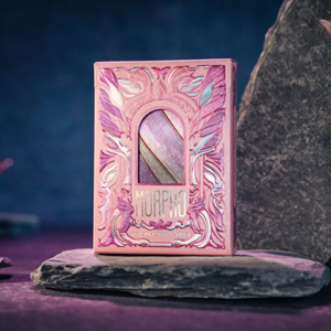 Morpho V2 (Pearl / Pink) Playing Cards by TCC Fashion