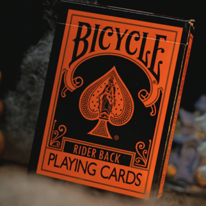 Bicycle Reverse (Orange) Playing Cards