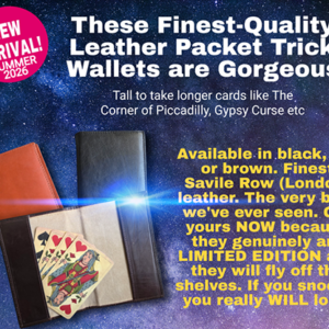 Leather Packet Wallet (Brown) by Paul Gordon
