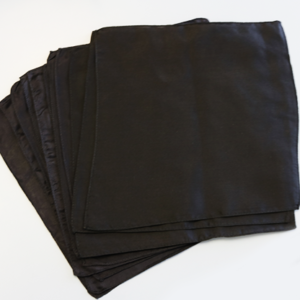 Silk 9 inch Premium 12 Pack bulk (Black) Magic by Gosh